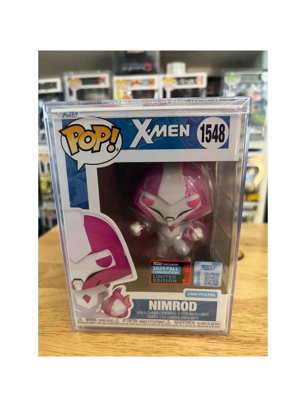 NEW IN HAND LE 4,000 PIECE Nimrod X-Men Funko Pop Bobblehead #1549 Marvel Comics